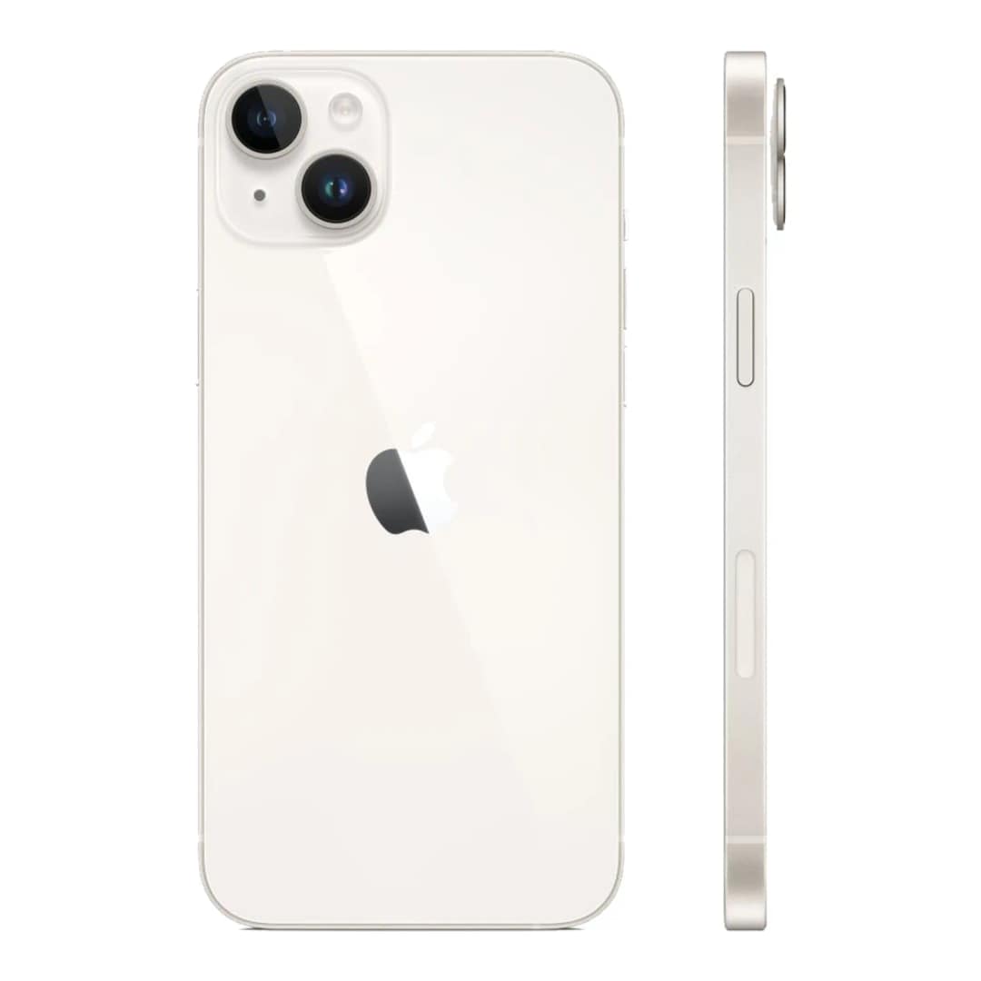 Смартфон Apple iPhone 14 Starlight, Белый — фото 3