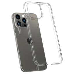 Чехол Spigen Air skin Hybrid для iPhone 14 Pro Crystal Clear, Прозрачный — фото 1