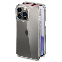 Чехол Spigen Air skin Hybrid для iPhone 14 Pro Crystal Clear, Прозрачный — фото 3