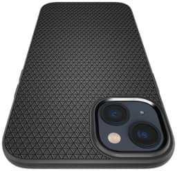 Чехол Spigen Liquid Air для iPhone 14 Matte, Black — фото 1
