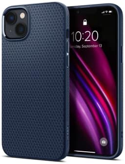 Чехол Spigen Liquid Air для iPhone 14 Navy Blue, Midnight Blue — фото 2