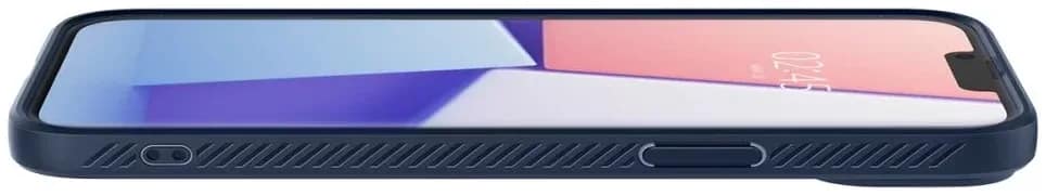 Чехол Spigen Liquid Air для iPhone 14 Navy Blue, Midnight Blue — фото 6