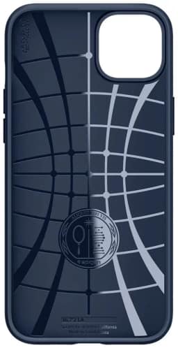 Чехол Spigen Liquid Air для iPhone 14 Navy Blue, Midnight Blue — фото 10