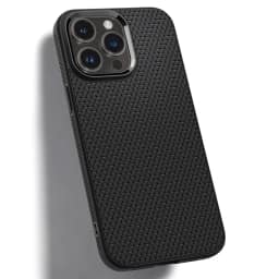 Чехол Spigen Liquid Air для iPhone 14 Pro Matte, Black — фото 8