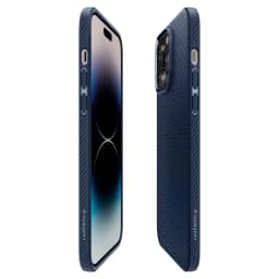 Чехол Spigen Liquid Air для iPhone 14 Pro Navy Blue, Midnight Blue — фото 3
