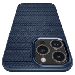 Чехол Spigen Liquid Air для iPhone 14 Pro Navy Blue, Midnight Blue — фото 6