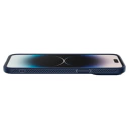 Чехол Spigen Liquid Air для iPhone 14 Pro Navy Blue, Midnight Blue — фото 7