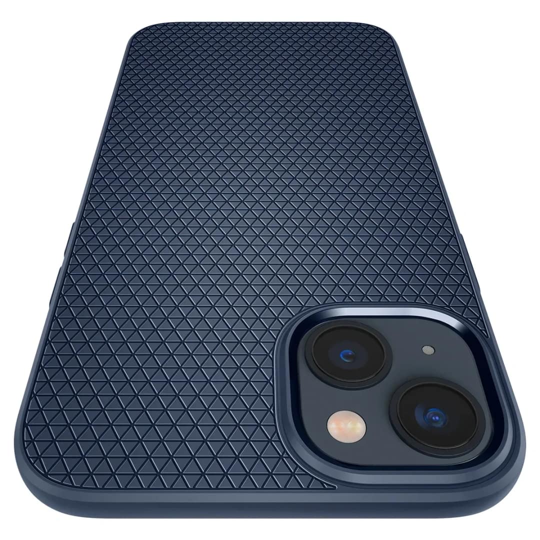 Чехол Spigen Liquid Air для iPhone 14 Plus Navy Blue, Midnight Blue — фото 7