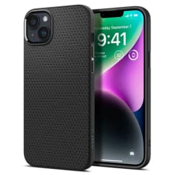 Чехол Spigen Liquid Air для iPhone 14 Plus Matte, Black — фото 2