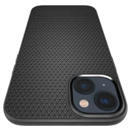 Чехол Spigen Liquid Air для iPhone 14 Plus Matte, Black — фото 4