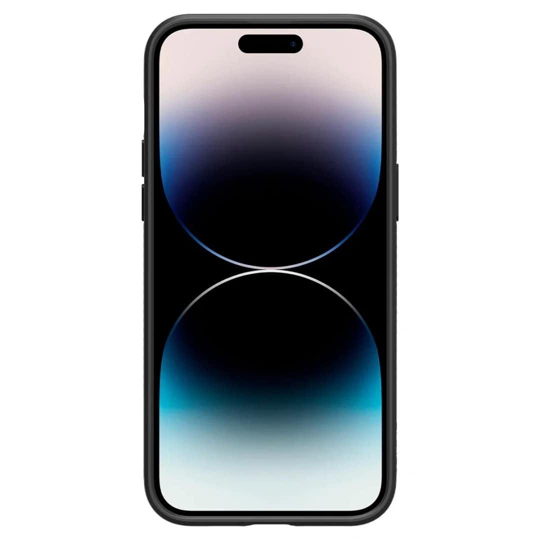 Чехол Spigen Liquid Air для iPhone 14 Pro Max Matte, Black — фото 8