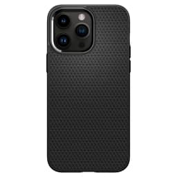 Чехол Spigen Liquid Air для iPhone 14 Pro Max Matte, Black — фото 10