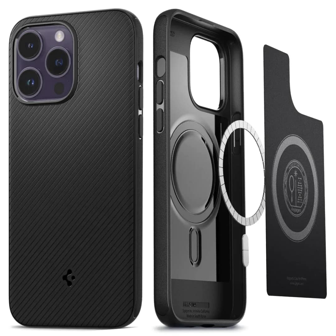 Чехол Spigen Mag Armor для iPhone 14 Pro Matte, Black — фото 10