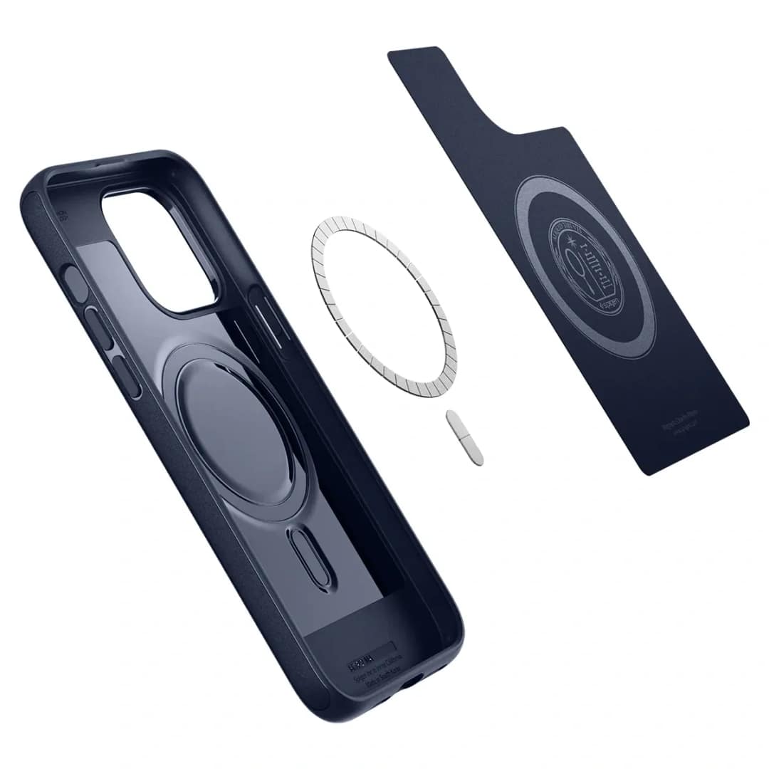 Чехол Spigen Mag Armor MagFit для iPhone 14 Pro Max Navy Blue, Midnight Blue — фото 10