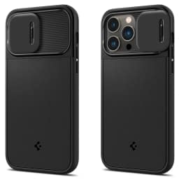 Чехол Spigen Optik Armor MagFit для iPhone 14 Pro Max, Black — фото 1