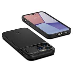 Чехол Spigen Optik Armor MagFit для iPhone 14 Pro Max, Black — фото 2