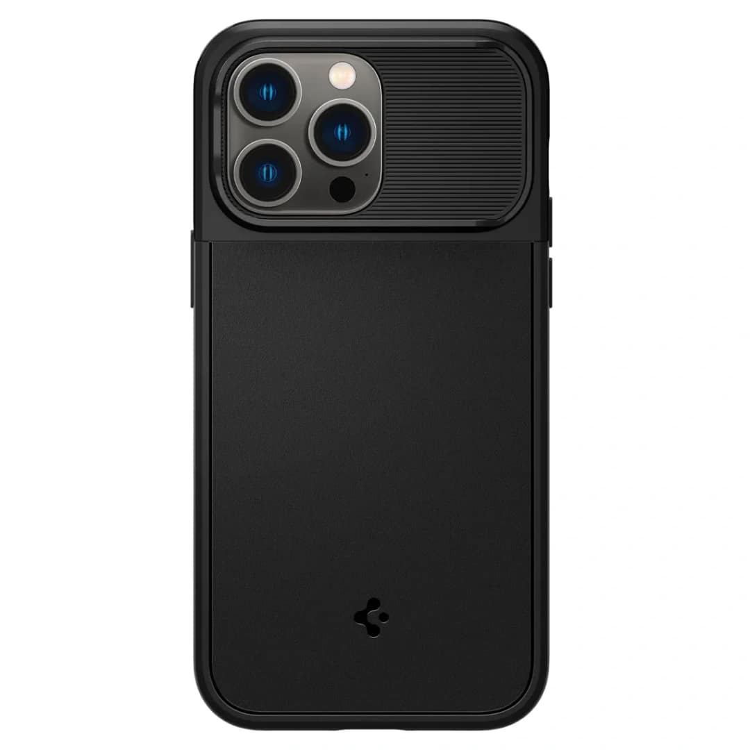Чехол Spigen Optik Armor MagFit для iPhone 14 Pro Max, Black — фото 14