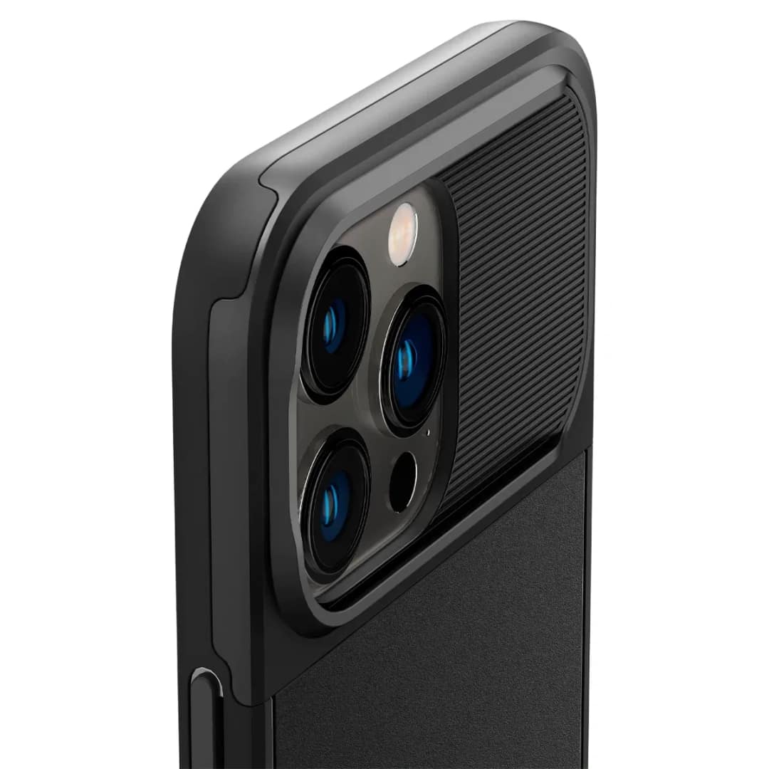 Чехол Spigen Optik Armor MagFit для iPhone 14 Pro Max, Black — фото 5