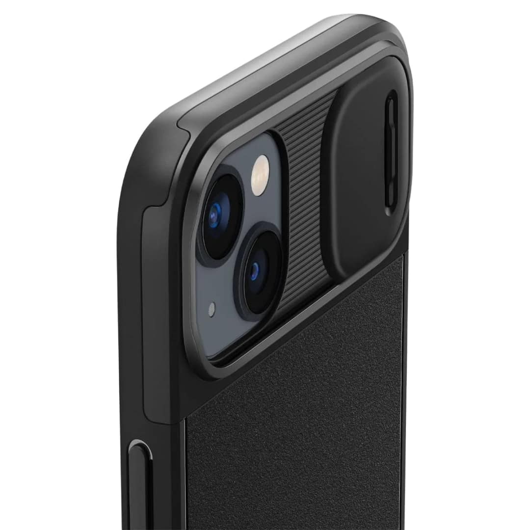 Чехол Spigen Optik Armor для iPhone 14, Black — фото 2