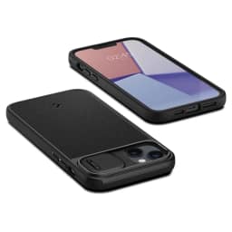 Чехол Spigen Optik Armor для iPhone 14, Black — фото 14