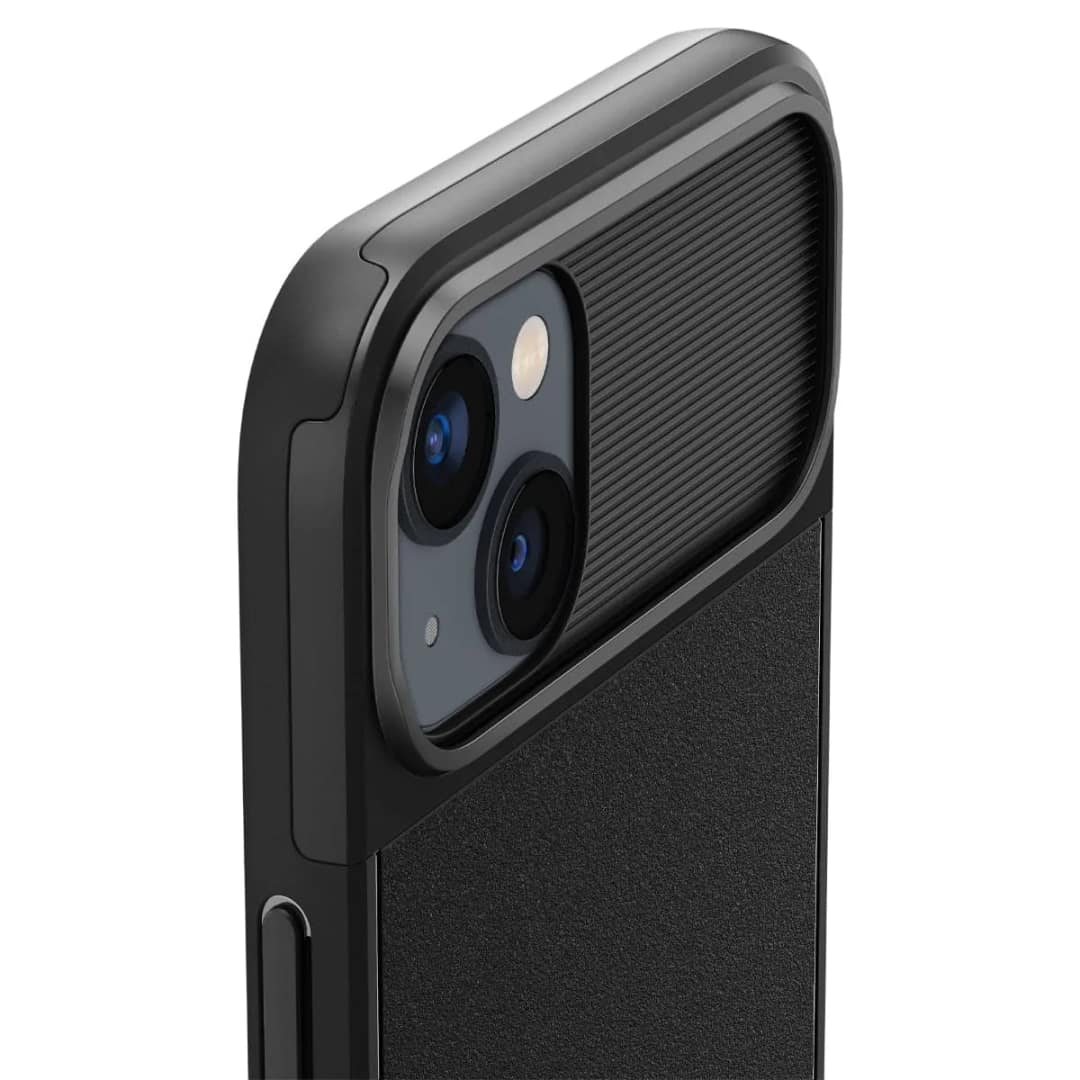 Чехол Spigen Optik Armor для iPhone 14, Black — фото 3
