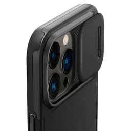 Чехол Spigen Optik Armor MagFit для iPhone 14 Pro, Black — фото 1
