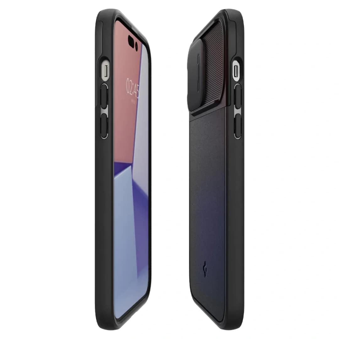 Чехол Spigen Optik Armor MagFit для iPhone 14 Pro, Black — фото 6