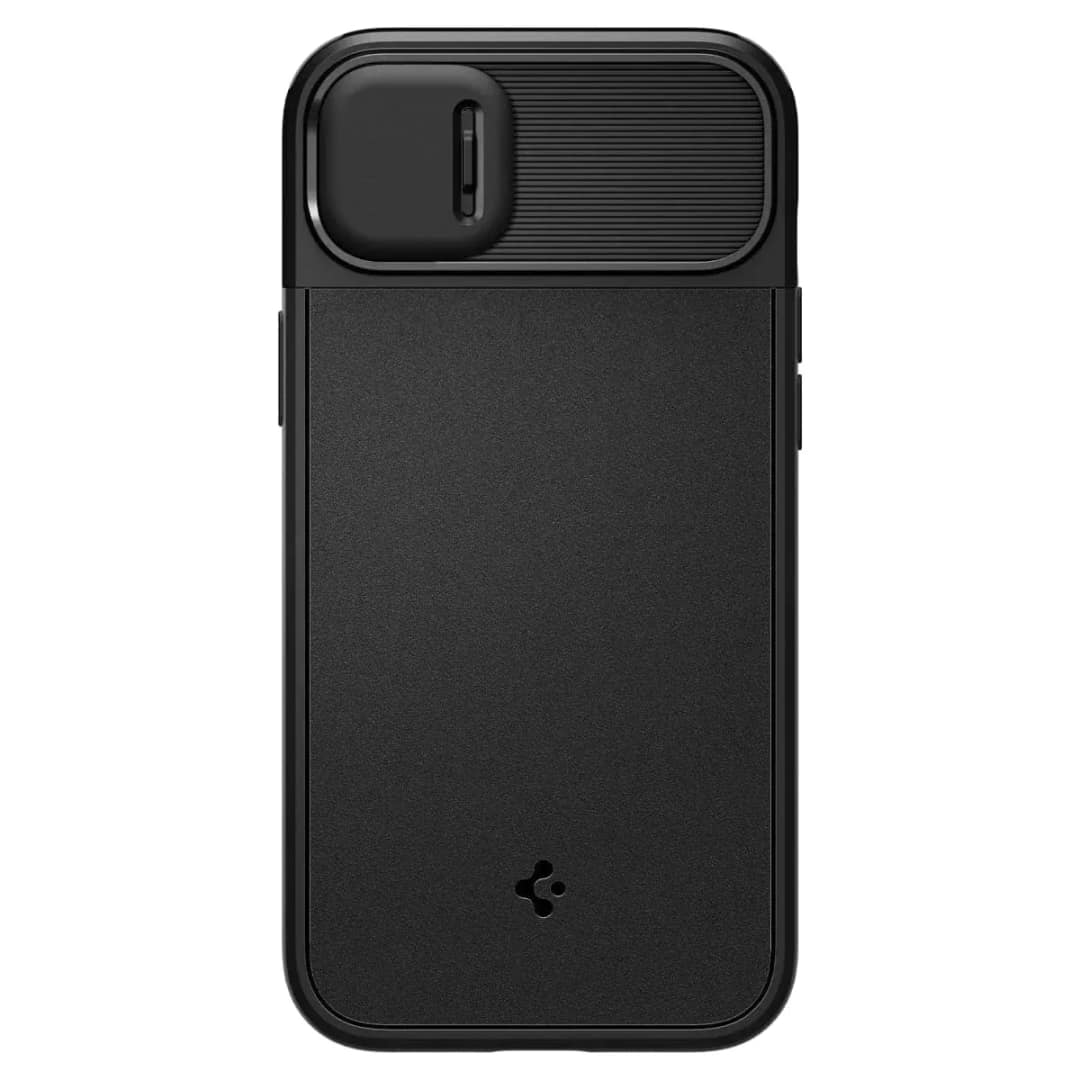 Чехол Spigen Optik Armor MagFit e для iPhone 14 Plus, Black — фото 5
