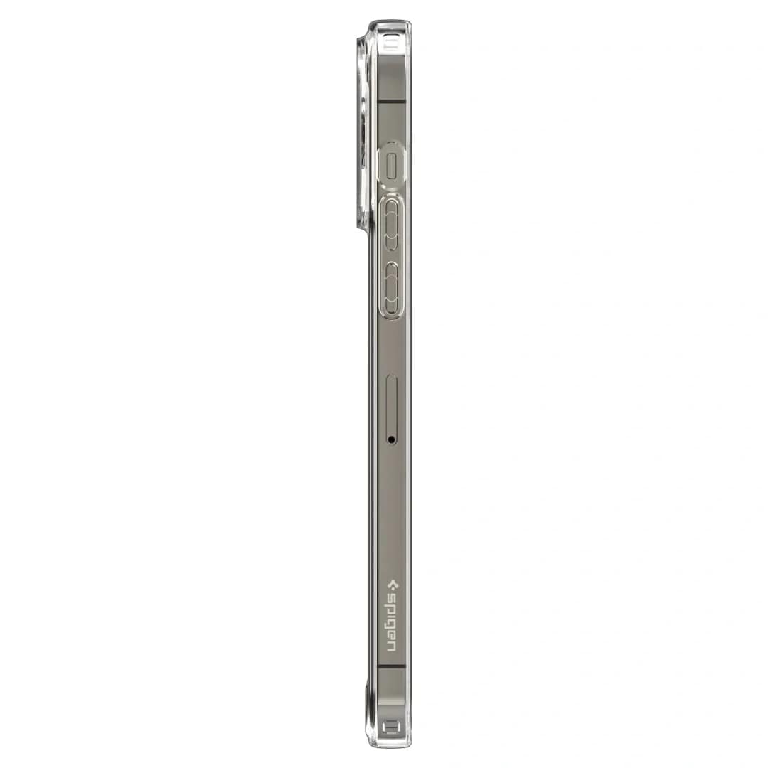 Чехол Spigen Quartz Hybrid для iPhone 14 Pro Crystal Clear, Прозрачный — фото 4