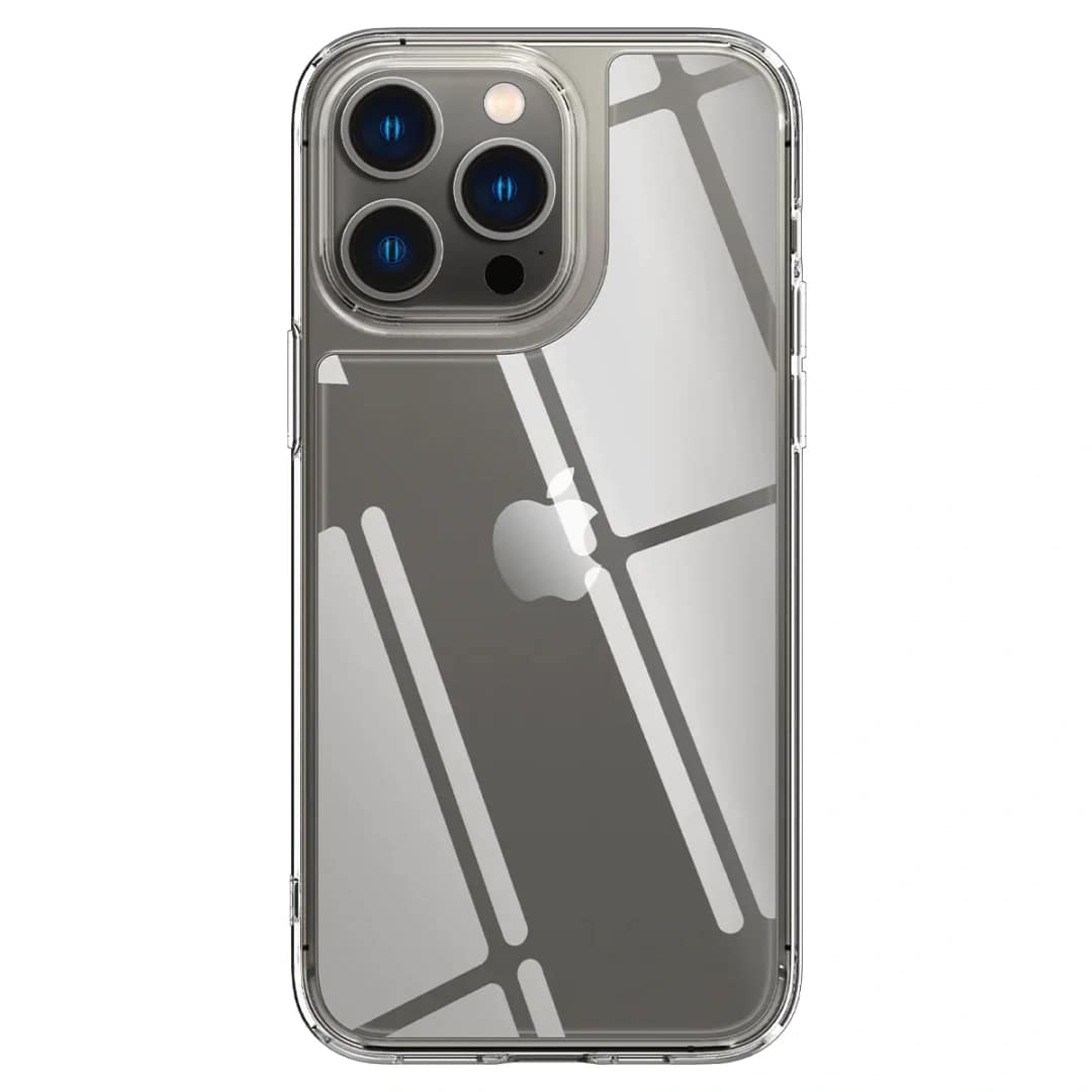 Чехол Spigen Quartz Hybrid для iPhone 14 Pro Crystal Clear, Прозрачный — фото 6