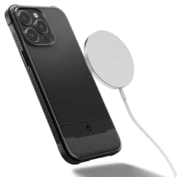 Чехол Spigen Rugged Armor MagFit для iPhone 14 Pro Max, Black — фото 12