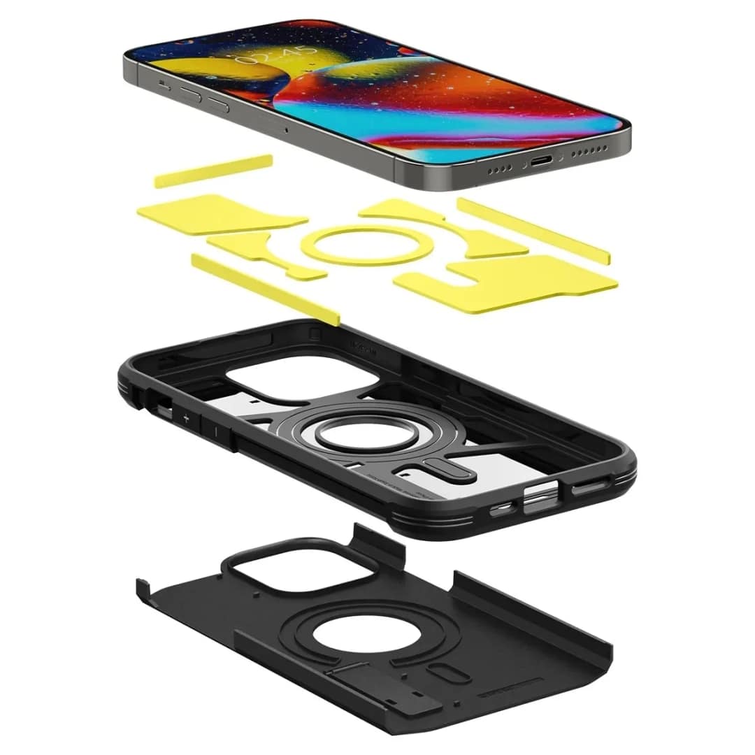 Чехол Spigen Tough Armor MagFit для iPhone 14 Pro, Black — фото 7