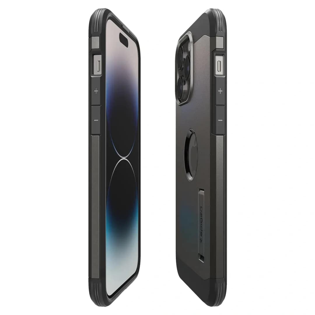 Чехол Spigen Tough Armor MagFit для iPhone 14 Pro Gunmetal, Graphite — фото 3