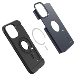 Чехол Spigen Tough Armor MagFit для iPhone 14 Pro Metal Slate, Midnight Blue — фото 12