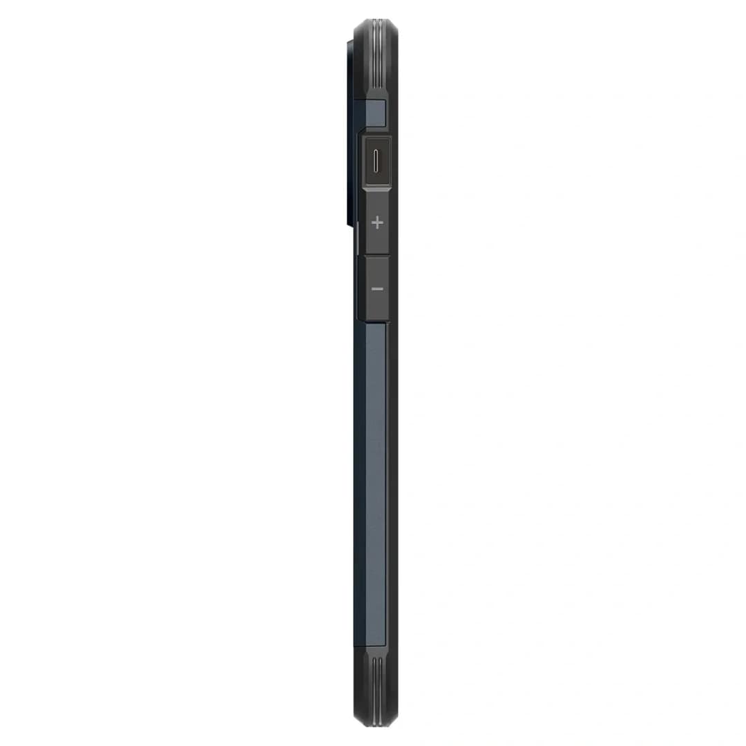 Чехол Spigen Tough Armor MagFit для iPhone 14 Pro Metal Slate, Midnight Blue — фото 6