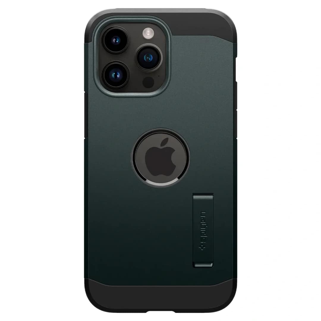 Чехол Spigen Tough Armor MagFit для iPhone 14 Pro Adyss Green, Pine Green — фото 4