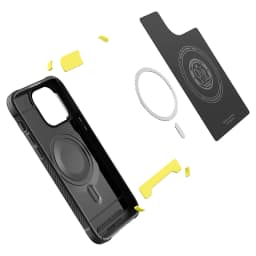 Чехол Spigen Rugged Armor MagFit для iPhone 14 Pro Matte, Black — фото 11