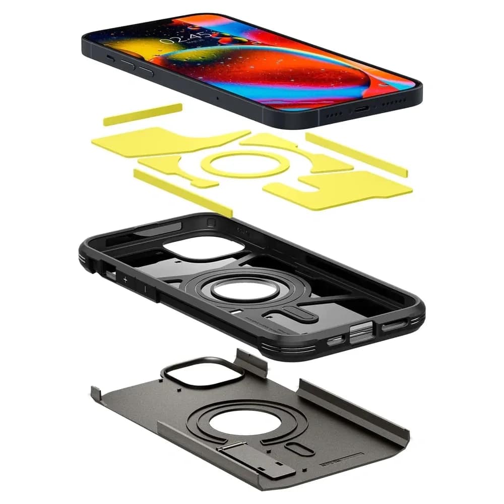 Чехол Spigen Tough Armor MagFit для iPhone 14 Plus Gunmetal, Graphite — фото 7