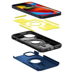 Чехол Spigen Tough Armor MagFit для iPhone 14 Plus Navy Blue, Midnight Blue — фото 8
