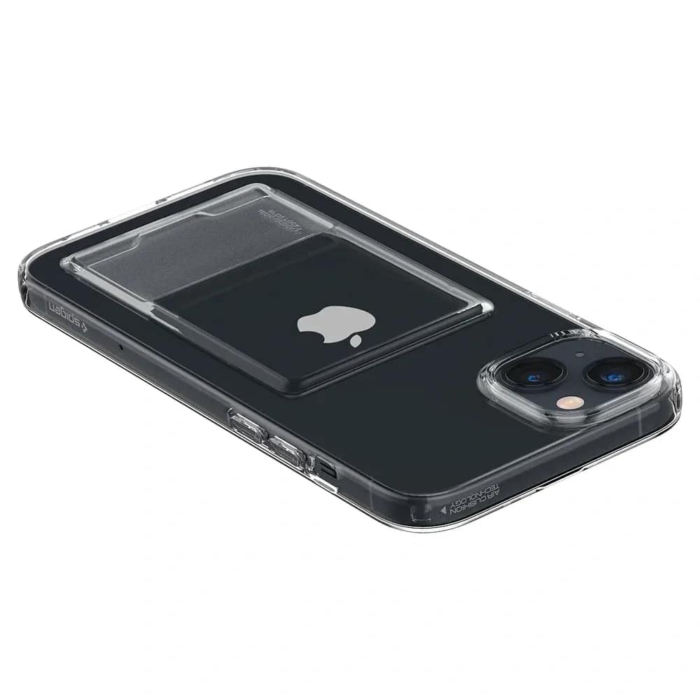 Чехол Spigen Crystal Slot для iPhone 14 Plus Crystal Clear, Прозрачный — фото 6