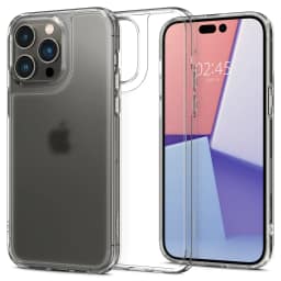 Чехол Spigen Quartz Hybrid для iPhone 14 Pro Max Matte Clear, Прозрачный — фото 1