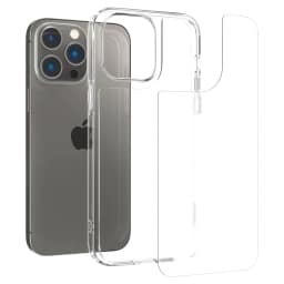 Чехол Spigen Quartz Hybrid для iPhone 14 Pro Max Matte Clear, Прозрачный — фото 8