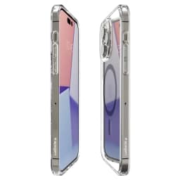 Чехол Spigen Ultra Hybrid MagFit для iPhone 14 Pro Max Carbon Fiber, Black — фото 2