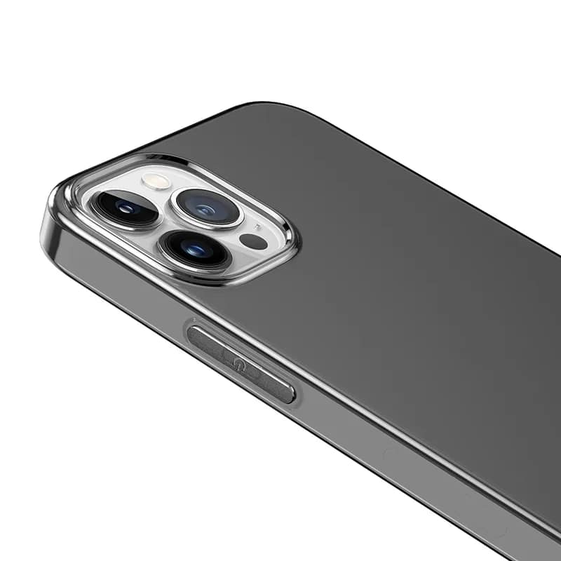 Чехол Hoco для iPhone 14 Pro Transparent Dark, Прозрачный тёмный — фото 2