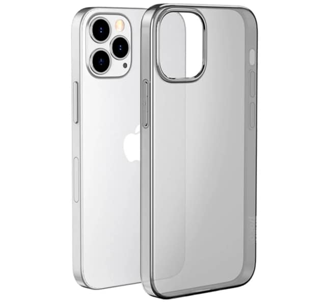 Чехол Hoco для iPhone 14 Pro Max Transparent Dark, Прозрачный тёмный