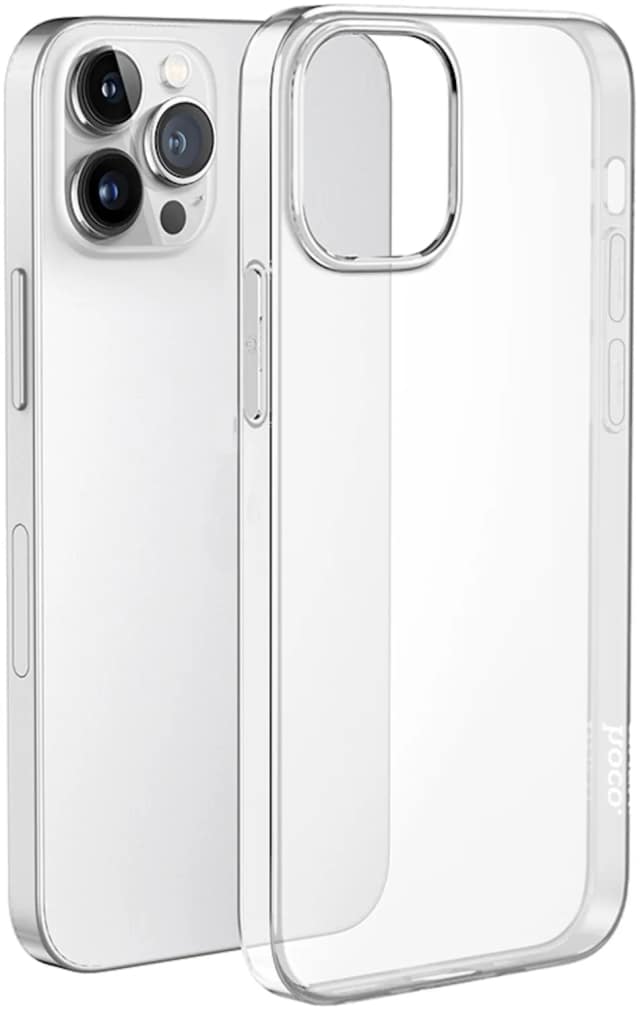 Чехол Hoco для iPhone 14 Pro Max Transparent, Прозрачный