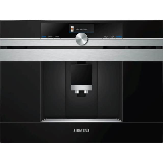 Кофемашина Siemens CT636LES6 Silver, Черный