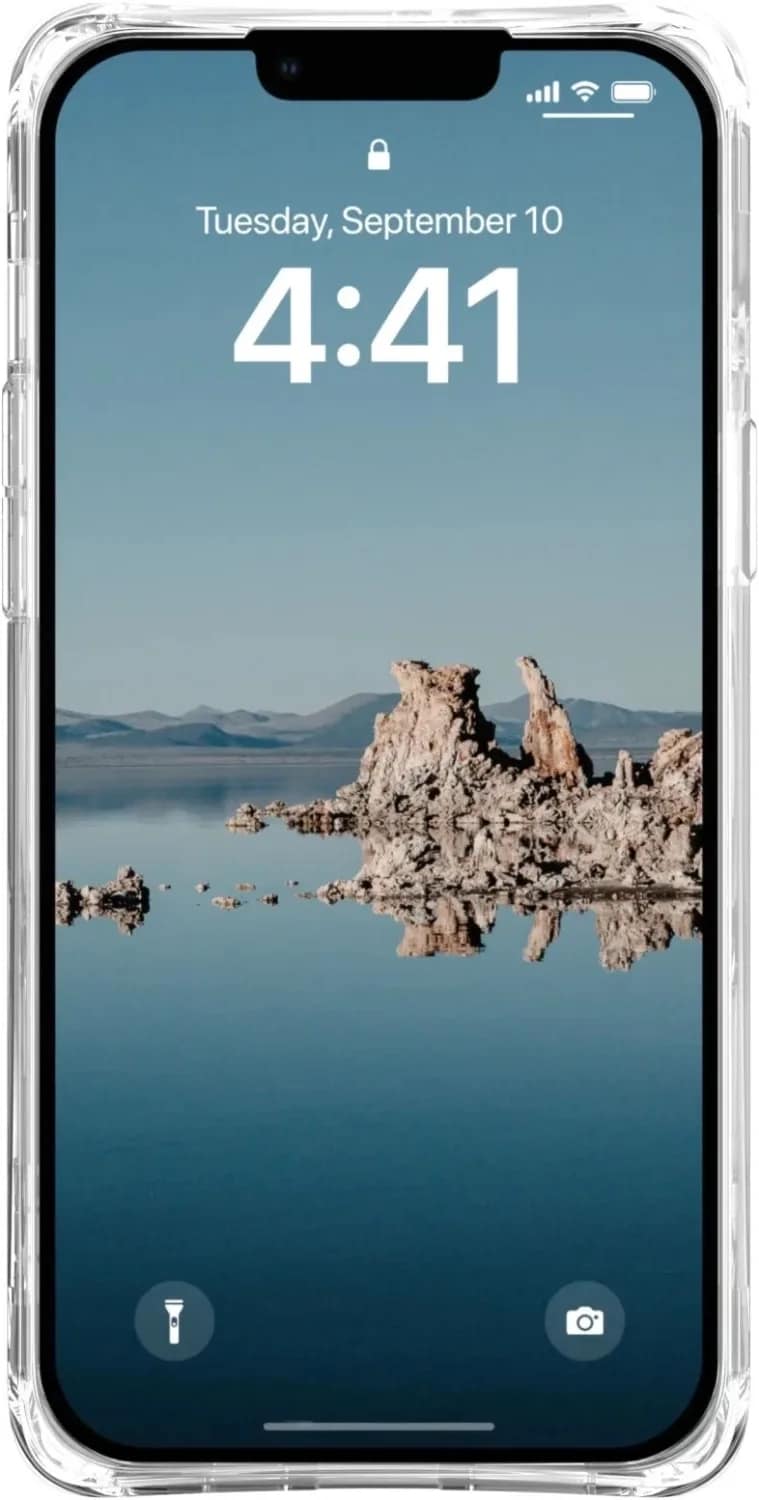 Чехол UAG Plyo For MagSafe для iPhone 14 Ice, Прозрачный — фото 6