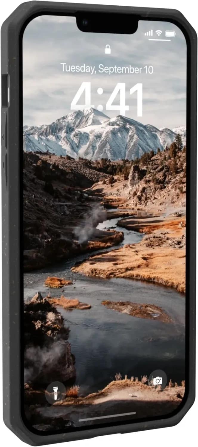 Чехол UAG Biodegradable Outback для iPhone 14, Black — фото 8