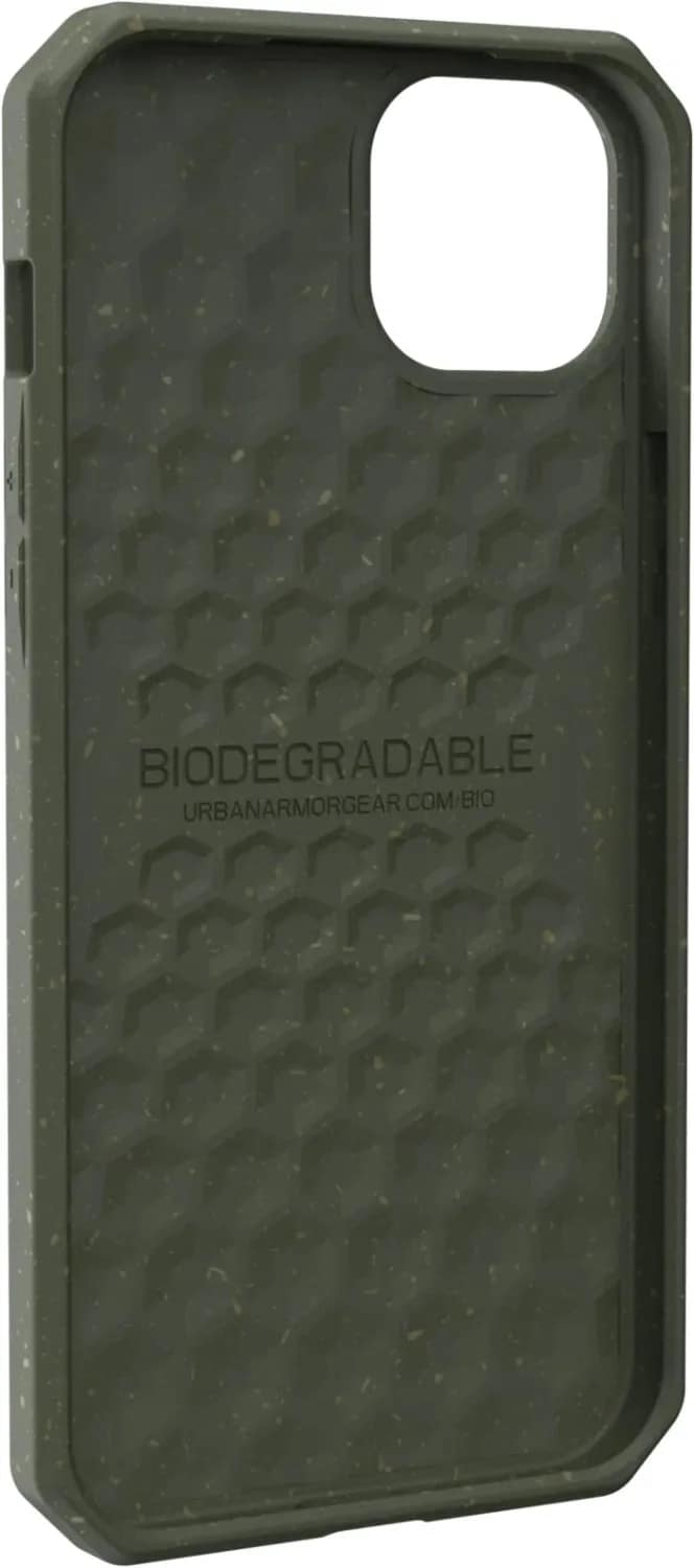 Чехол UAG Biodegradable Outback для iPhone 14, Olive — фото 2